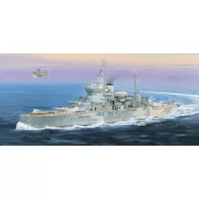 Trumpeter csatahajó HMS Warspite – 1:350 hajómakett