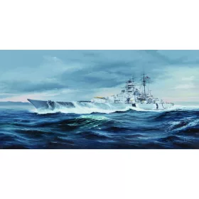 Trumpeter német Bismarck csatahajó – 1:350 hajómakett