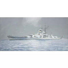 Trumpeter német Gneisenau csatahajó – 1:350 hajómakett