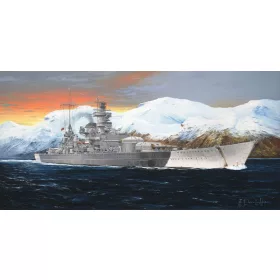   Trumpeter német Scharnhorst csatahajó – 1:350 hajómakett