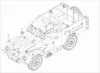 Trumpeter orosz BTR-40 APC – 1:35 harcjármű makett