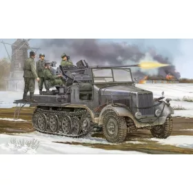  Trumpeter német Sd.Kfz. 6/2 3,7 cm Flak 37 önjáró légvédelmi löveg – 1:35 légvédelmi löveg makett