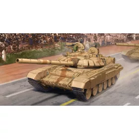   Trumpeter indiai T-90S fő harckocsi – 1:35 harcjármű makett