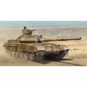   Trumpeter orosz T-90C fő harckocsi – hegesztett toronnyal – 1:35 harcjármű makett