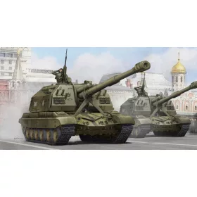   Trumpeter orosz 2S19 152 mm önjáró tarack – 1:35 tüzérségi makett