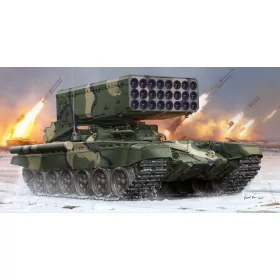   Trumpeter szovjet TOS-1 24 csöves rakéta-sorozatvető – 1:35 tüzérségi makett