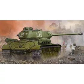   Trumpeter szovjet JS-2 nehéz harckocsi – 1:35 harcjármű makett