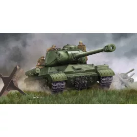   Trumpeter szovjet JS-2M nehéz harckocsi-késői – 1:35 harcjármű makett
