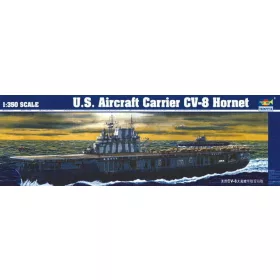   Trumpeter USS Hornet CV 8 – 1:350 repülőgép-hordozó makett