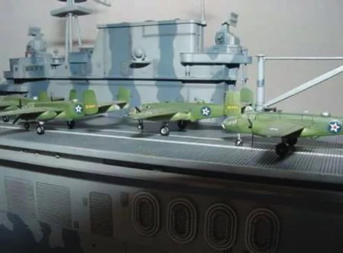 Trumpeter USS Hornet CV 8 – 1:350 repülőgép-hordozó makett