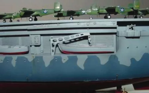 Trumpeter USS Hornet CV 8 – 1:350 repülőgép-hordozó makett