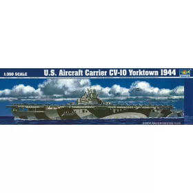   Trumpeter USS Yorktown CV-10 1944 – 1:350 repülőgép-hordozó makett