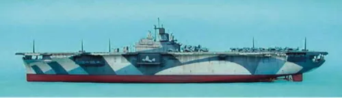 Trumpeter USS Yorktown CV-10 1944 – 1:350 repülőgép-hordozó makett