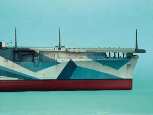 Trumpeter USS Yorktown CV-10 1944 – 1:350 repülőgép-hordozó makett