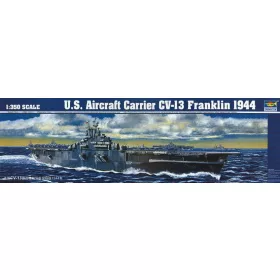   Trumpeter USS CV-13 Franklin – 1:350 repülőgép-hordozó makett