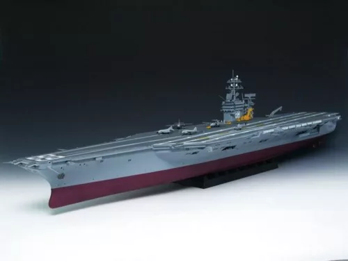Trumpeter USS Nimitz CVN-68 1975 – 1:350 repülőgép-hordozó makett
