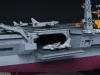 Trumpeter USS Nimitz CVN-68 1975 – 1:350 repülőgép-hordozó makett