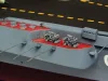 Trumpeter USSR AC Admiral Kuznetsov – 1:350 repülőgép-hordozó makett