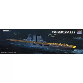   Trumpeter USS Saratoga CV-3 – 1:350 repülőgép-hordozó makett