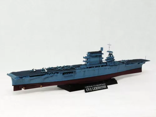 Trumpeter USS Lexington CV 2 – 1:350 repülőgép-hordozó makett