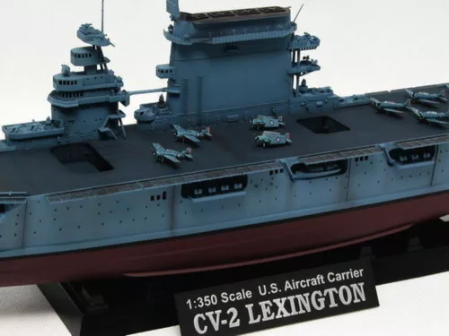 Trumpeter USS Lexington CV 2 – 1:350 repülőgép-hordozó makett