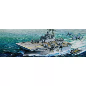   Trumpeter USS Wasp LHD-1 – 1:350 repülőgép-hordozó makett