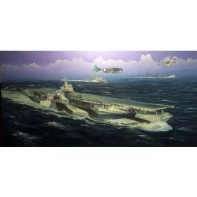   Trumpeter USS Ranger CV-4 – 1:350 repülőgép-hordozó makett