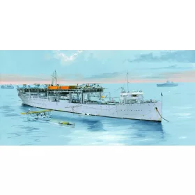   Trumpeter USS Langley AV-3 hidroplán-anyahajó – 1:350 hajómakett