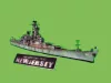Trumpeter csatahajó USS New Jersey BB-62 1983 – 1:700 hajómakett