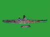 Trumpeter csatahajó USS New Jersey BB-62 1983 – 1:700 hajómakett