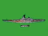 Trumpeter csatahajó USS New Jersey BB-62 1983 – 1:700 hajómakett