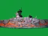 Trumpeter csatahajó USS New Jersey BB-62 1983 – 1:700 hajómakett
