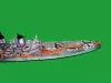 Trumpeter csatahajó USS New Jersey BB-62 1983 – 1:700 hajómakett
