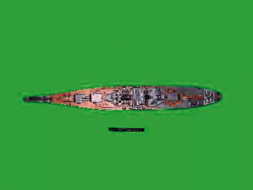 Trumpeter csatahajó USS New Jersey BB-62 1983 – 1:700 hajómakett