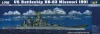 Trumpeter csatahajó USS Missouri BB-63 1991 – 1:700 hajómakett