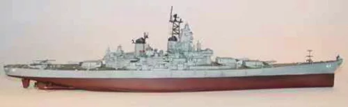 Trumpeter csatahajó USS Missouri BB-63 1991 – 1:700 hajómakett