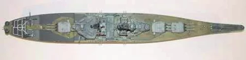 Trumpeter csatahajó USS Missouri BB-63 1991 – 1:700 hajómakett