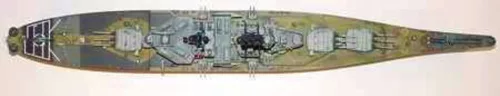 Trumpeter csatahajó USS Wisconsin BB-64 1991 – 1:700 hajómakett