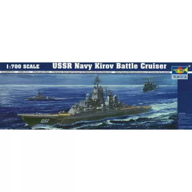 Trumpeter Kirov csatacirkáló – 1:700 hajómakett