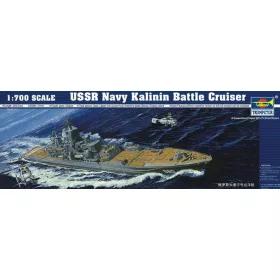 Trumpeter szovjet cirkáló Kalinin – 1:700 hajómakett