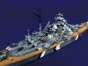 Trumpeter csatahajó Bismarck 1941 – 1:700 hajómakett