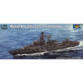   Trumpeter orosz cirkáló Varyag – Slava osztály – 1:700 hajómakett