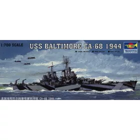 Trumpeter USS Baltimore CA-68 1944 – 1:700 hajómakett