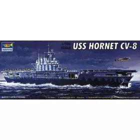   Trumpeter USS Hornet CV-8 – 1:700 repülőgép-hordozó makett