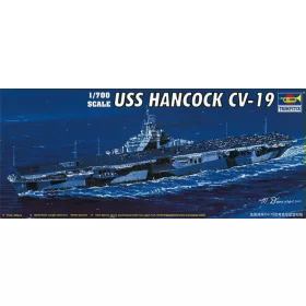   Trumpeter USS Hancock CV-19 – 1:700 repülőgép-hordozó makett