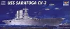 Trumpeter USS Saratoga CV-3 – 1:700 repülőgép-hordozó makett