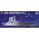 Trumpeter USS Saratoga CV-3 – 1:700 repülőgép-hordozó makett