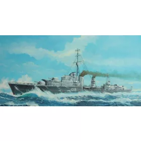   Trumpeter Tribal-osztály romboló HMS Zulu (F18)'41 – 1:700 hajómakett