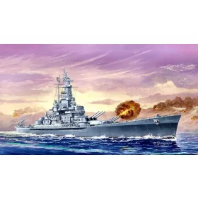 Trumpeter USS Massachusetts (BB-59) – 1:700 hajómakett