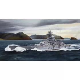   Trumpeter német cirkáló Prinz Eugen 1942 – 1:700 hajómakett